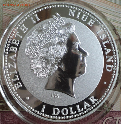 Ниуэ 1 доллар 2008 г., год крысы, до 27.09.2023 г. в 22.00 п - Ниуэ 1 доллар 2008 крыса2