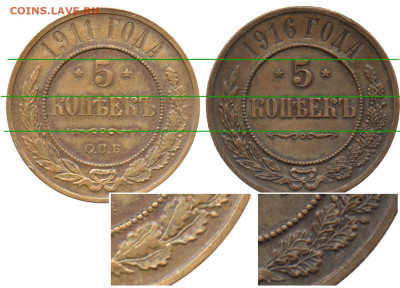 5 копеек 1916 г - 5 копеек 1916