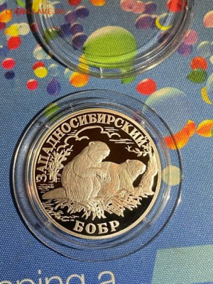 1 руб 2001  Красная книга Западно сибирский бобр до 27.09 - AOsLXhhteuU