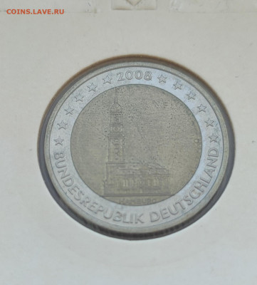 2 евро 2008 юбилейка Германия - IMG_20230922_101413