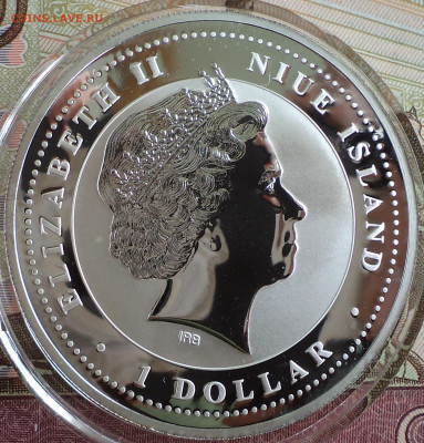 Ниуэ 1 доллар 2008 г.,крыса, до 28.09.2023 г. в 22.00 по Мос - Ниуэ 1 доллар 2008 крыса у реки3