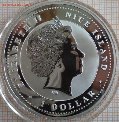 Ниуэ 1 доллар 2008 г.,крыса, до 28.09.2023 г. в 22.00 по Мос - Ниуэ 1 доллар 2008 крыса у реки2