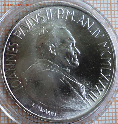 Ватикан 1000 лир 1982 г., до 28.09.2023 г. в 22.00 по Москве - Ватикан 1000 лир 1982