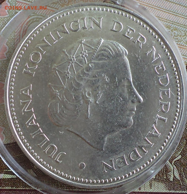 Нидерланды 10 гульденов 1970 г. 25 лет, до 28.09.2023 г. в 2 - Нидерланды 10 гульденов 1970р