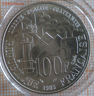 Франция 100 франков 1985 г. Эмиль Золя, до 28.09.2023 г. в 2 - Франция 100 франков 1985ва