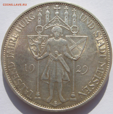 Германия Веймар 3 рейхсмарки 1929 E Мейсен до 27.9 - IMG_6451.JPG