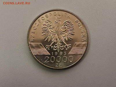 20000 злотых Польша 1993 Ласточка, до 01.10 - ПНР 1993 Ласточки -2