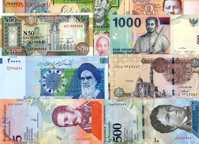 Коллекция иностранных банкнот - 80 шт. до 28.09. в 22:00 мск - img134--1200