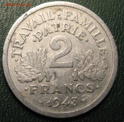 д Бомон-ле-Роже редкая до 01.10 - 2 франка 1943B_1