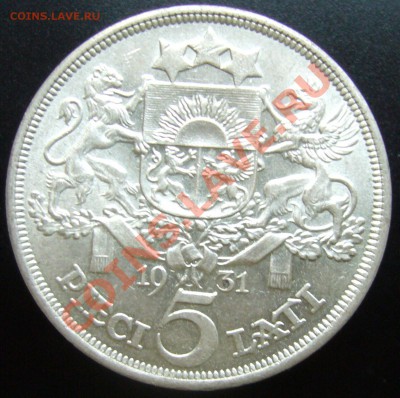 Латвия 2 лата 1925г UNC - P1090977.JPG
