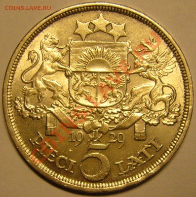 Латвия 2 лата 1925г UNC - P1090987.JPG