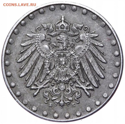 Германия 10 пфеннигов 1921 - большая масса и толщина - germany-10-pfennig-1917