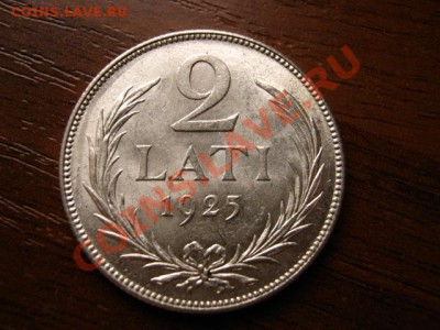 Латвия 2 лата 1925г UNC - IMG_1411