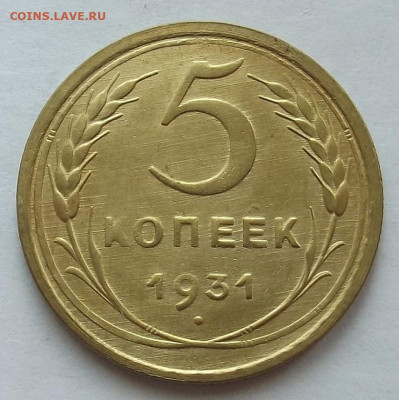 5 копеек 1931 до 3 октября в 22.00 - red3258334.JPG