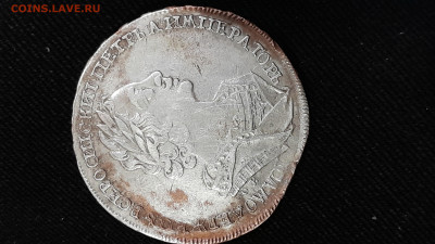 Рубль 1724 год Прошу помощи в определение подлинности - Матрос