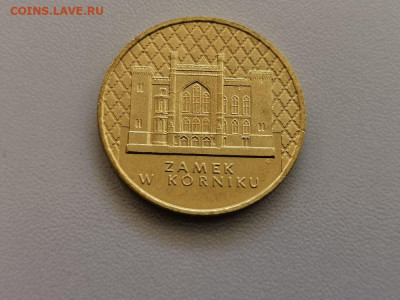2 злотых Польша 1998 Замок в Курнике, до 08.10 - 1998 Замок в Курнике-1