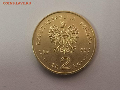 2 злотых Польша 1999 Вступление Польши в НАТО, до 08.10 - 1999 Польша в НАТО-2