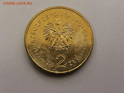 2 злотых Польша 2003 Познань, до 08.10 - 2003 Познань-2