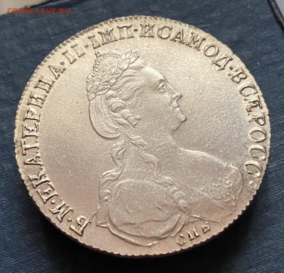 один рубль 1782 г. СПБ. ИЗ. - 4AECDFD0-3BD2-4C7D-A097-B1CB7A38281C