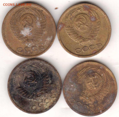 2 копейки 1970 г. 4 шт. до 10.10.23 г. в 23.00 - 010