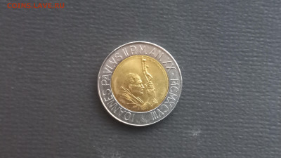с 200 Ватикан 500 лир 1998 (биметалл) UNC до 07.10 - 20231005_183325