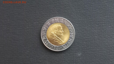с 200 Ватикан 500 лир 1999 (биметалл) UNC до 07.10 - 20231005_183441