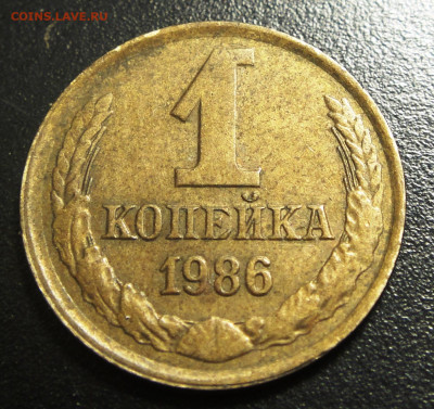 1  копейка 1986 год. Двойной удар? - DSC01967.JPG