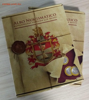 Albo Numismatico юбил монет 1965-1991 г - 2 тома до 12.10 - ф1