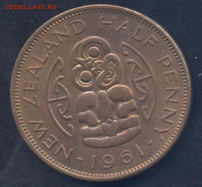 2 пенни- 1 шиллинг 1948-1964 г.г. - полпенни 1961