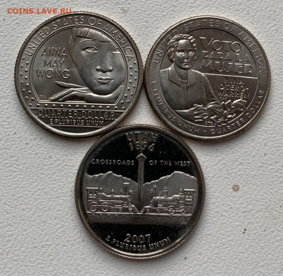 США. Квотеры. Юбилейные. с рубля. - IMG_6852