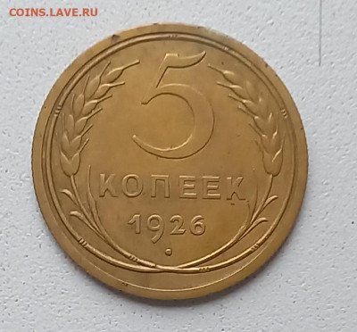 5 копеек 1926 г.-сохран! до 14.10.23.  в 22.00.  мск. - IMG_20231012_113225_719