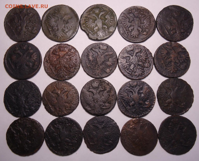 Денга 1730-1754 гг. 20 шт. (Разные) до 15.10.2023 - 02.JPG