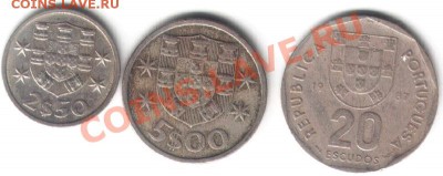 №1 Португалия, 3 монеты(есть корабли). До 02.01.2012 в 22-00 - Лот1-1