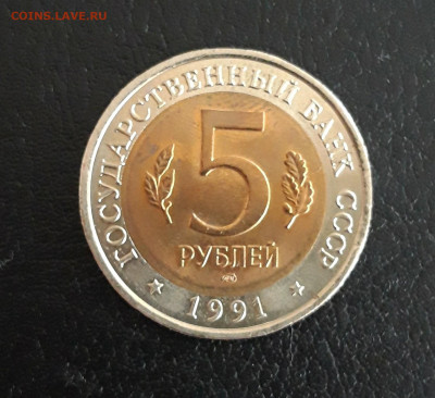 5 рублей 1991год. К.К ВИНТОРОГИЙ КОЗЁЛ. ДОСТОЙНЫЙ! До 20.10. - 20231014_103812.JPG