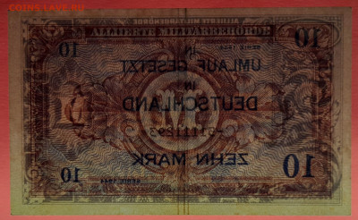 Германия, 1944 г., 10 марок до 22:00, 19.10.23 - 1944-10 марок-4