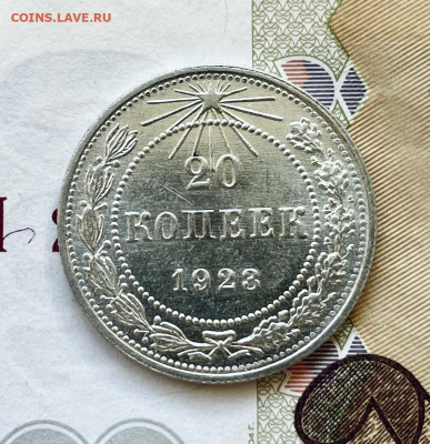 20 копеек 1923 Отличные, до 16.10.2023 22:00 мск - IMG_E9307.JPG