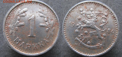 Финляндия 1 марка 1950 до 20-10-23 в 22:00 - 19.12. -Финляндия 1 марка 1950    633