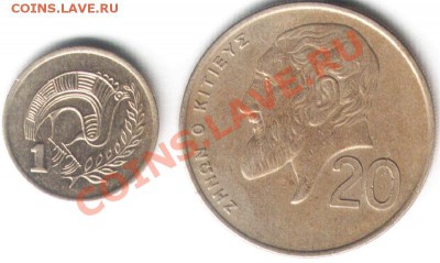 №10 Кипр, 2 монеты. До 02.01.2012 в 22-00 - Лот10-1