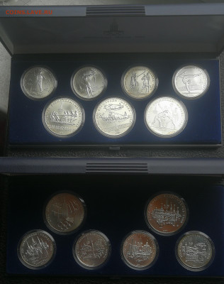 5 коробок олимпиада 1980 серебро 25 монет ац до 19.10 - IMG_20231015_134011
