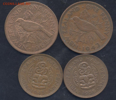 2 пенни- 1 шиллинг 1943-1965 г.г.19.10. 23 - Пенни 1