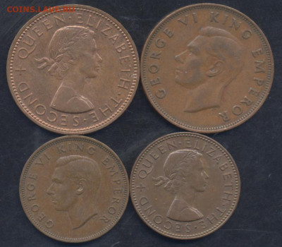 2 пенни- 1 шиллинг 1943-1965 г.г.19.10. 23 - Пенни