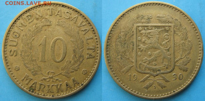 Финляндия 10 марок 1930  до 22-10-23 в 22:00 - 19.34. -Финляндия 10 марок 1930    120-ak12-3108