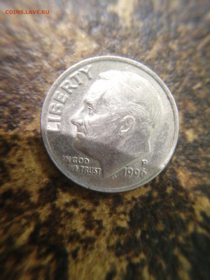 One dime USA 1996 P 23.10 22-00 - 16975558573501452140513902660624