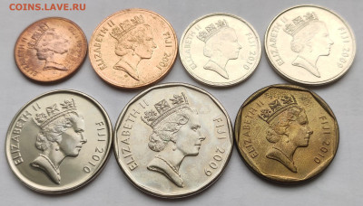 Фиджи 1,2,5,10,20,50 центов, 1 доллар 1992-2010г до 23.10 - IMG_20231018_141407