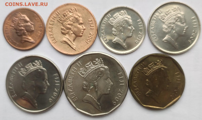 Фиджи 1,2,5,10,20,50 центов, 1 доллар 1992-2010г до 23.10 - IMG_20231018_141402