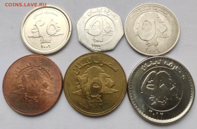 Ливан 25,50,100,250,500 ливров 2002-2012г до 23.10 - IMG_20231018_142358_1