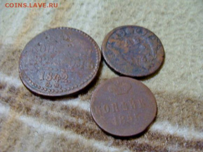 деньга 1736; копейка 1904,1879,1855; 2 коп. 1842 - DSC02576.JPG