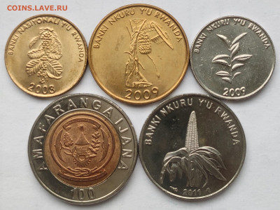 Руанда 5,10,20,50,100 франков 2003-2011г до 25.10 - IMG_20231018_150325