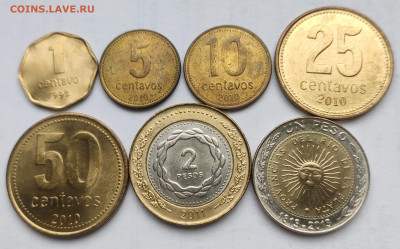 Аргентина 1,5,10,25,50 сентаво 1,2 песо 1992-2013 до 25.10 - IMG_20231018_153029
