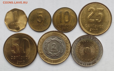 Аргентина 1,5,10,25,50 сентаво 1,2 песо 1992-2013 до 25.10 - IMG_20231018_153018